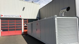 1000 kVA Energieversorger 40 Fuss Container