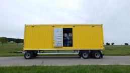 1130 kVA Energieversorger fahrbar-Container Trapez