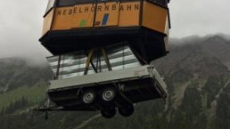 700 kVA Montage auf dem Nebelhorn