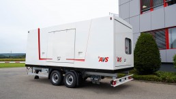 AVS Stromerzeuger auf Tandem Fahrgestell